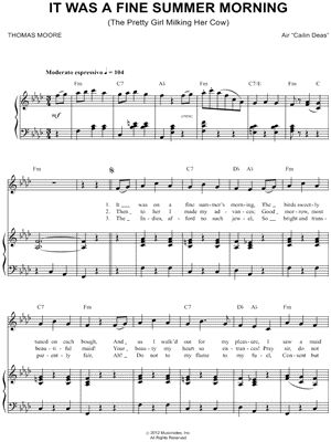 It Was a Fine Summer Morning