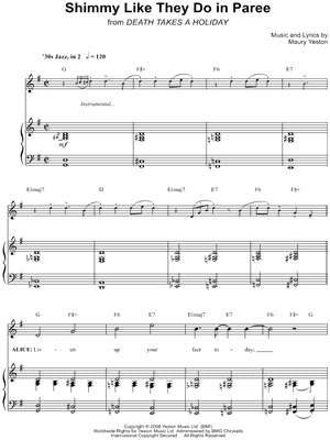 Shimmy Like They Do In Paree