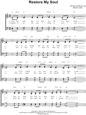 Restore My Soul