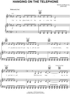 Hanging on the Telephone