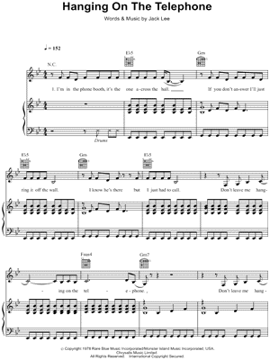 Hanging on the Telephone