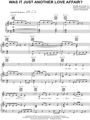 Was It Just Another Love Affair?