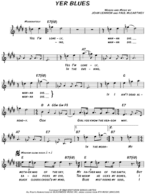 Yer Blues