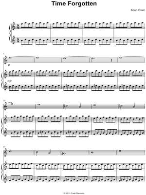 Time Forgotten - Piano & Violin Duet