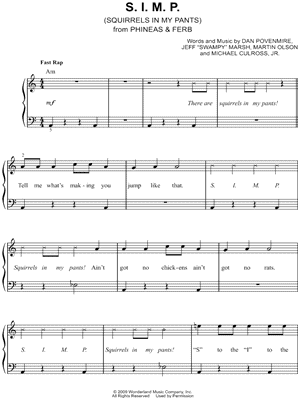 S. I. M. P. (Squirrels In My Pants)