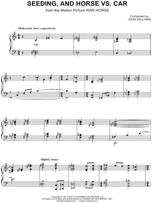 Seeding, and Horse Vs. Car