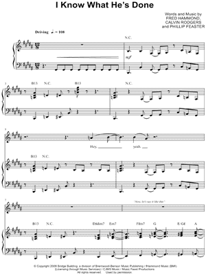 I Know What He's Done