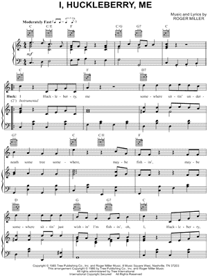 I, Huckleberry, Me