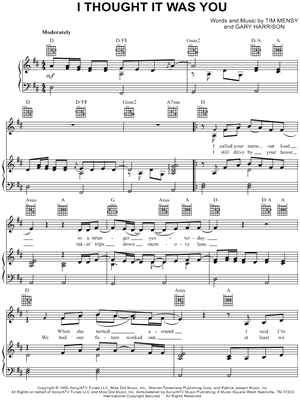 I Thought It Was You