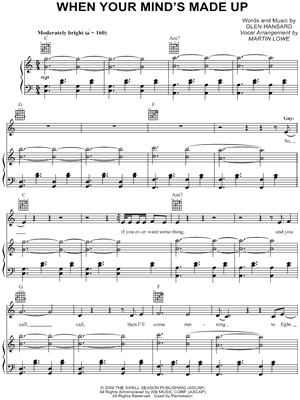 When Your Mind's Made Up