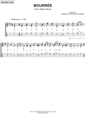 Bourrée, from Water Music