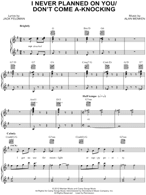 I Never Planned on You / Don't Come a-Knocking