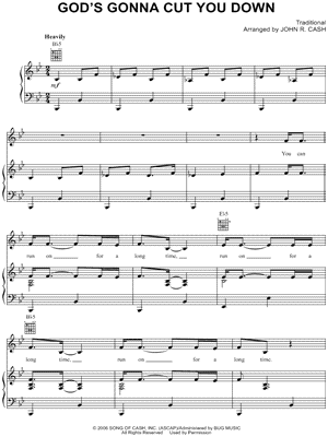 God's Gonna Cut You Down