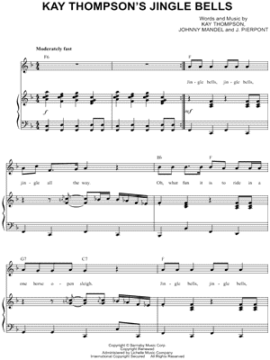 Kay Thompson's Jingle Bells