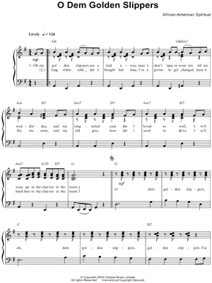O Dem Golden Slippers