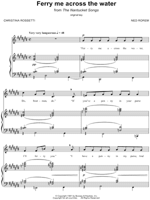 Ferry Me Across the Water