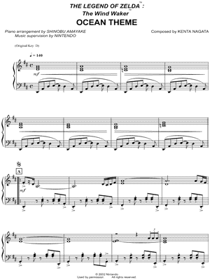 The Legend of Zelda™: The Wind Waker™ Ocean Theme