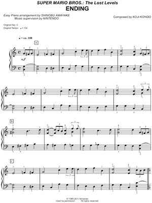 Super Mario Bros.: The Lost Levels Ending