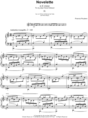 Novelette in E Minor