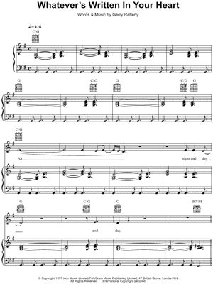 Whatever's Written In Your Heart