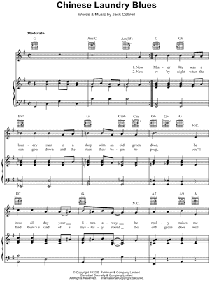 Chinese Laundry Blues