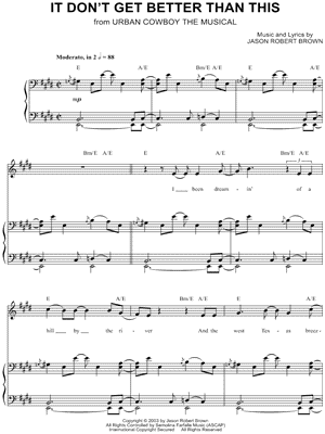 It Don't Get Better Than This