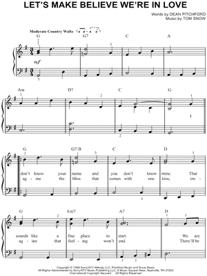 Let's Make Believe We're In Love