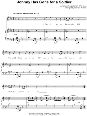 Johnny Has Gone for a Soldier