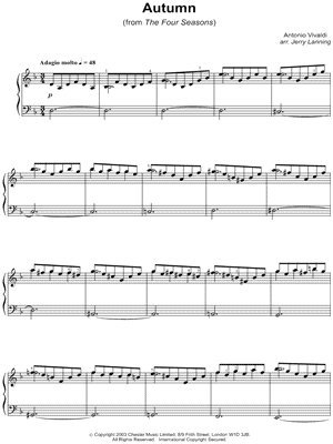 Autumn from The Four Seasons (Adagio Molto)