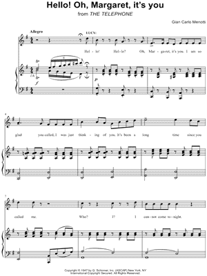 Hello! Oh, Margaret, It's You