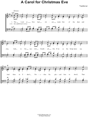 A Carol for Christmas Eve