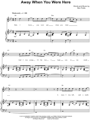 Away When You Were Here