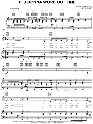 It's Gonna Work Out Fine