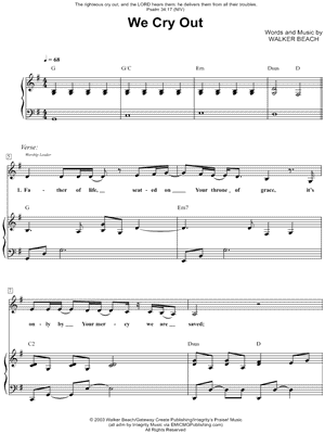 We Cry Out