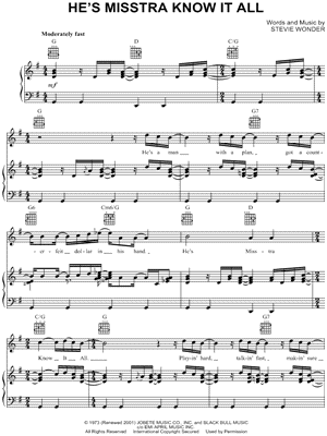 He's Misstra Know It All