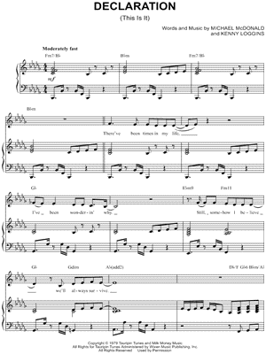 Declaration (This Is It)