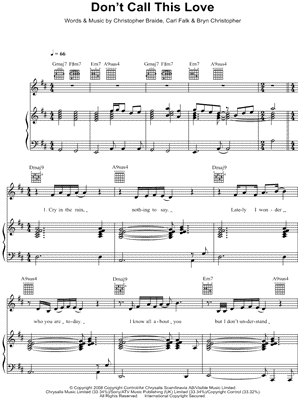 Don't Call This Love