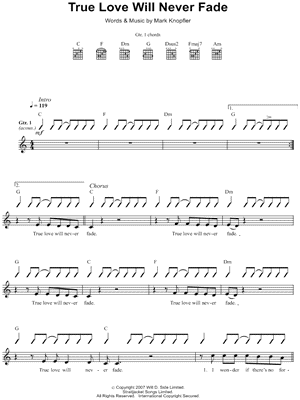 True Love Will Never Fade