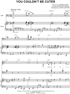 You Couldn't Be Cuter