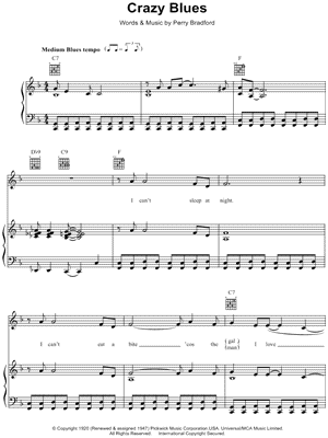 Crazy Blues