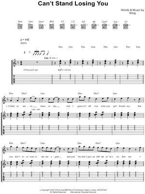 Can't Stand Losing You