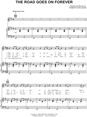 The Road Goes on Forever