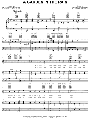 A Garden In the Rain