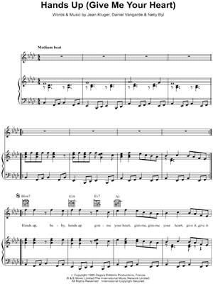 Hands Up (Give Me Your Heart)