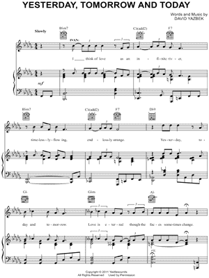 Yesterday, Tomorrow and Today