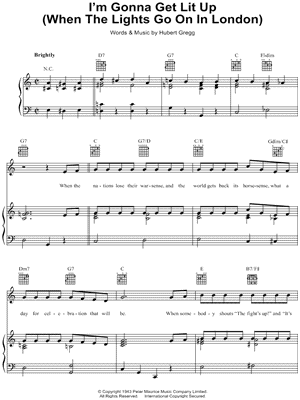 I'm Gonna Get Lit Up