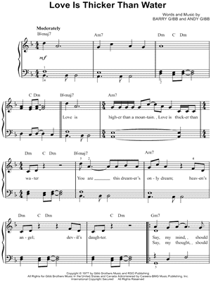 Love Is Thicker Than Water