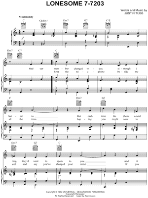 Lonesome 7-7203