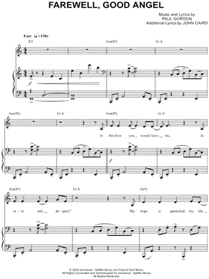 Farewell, Good Angel