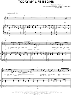 Today My Life Begins